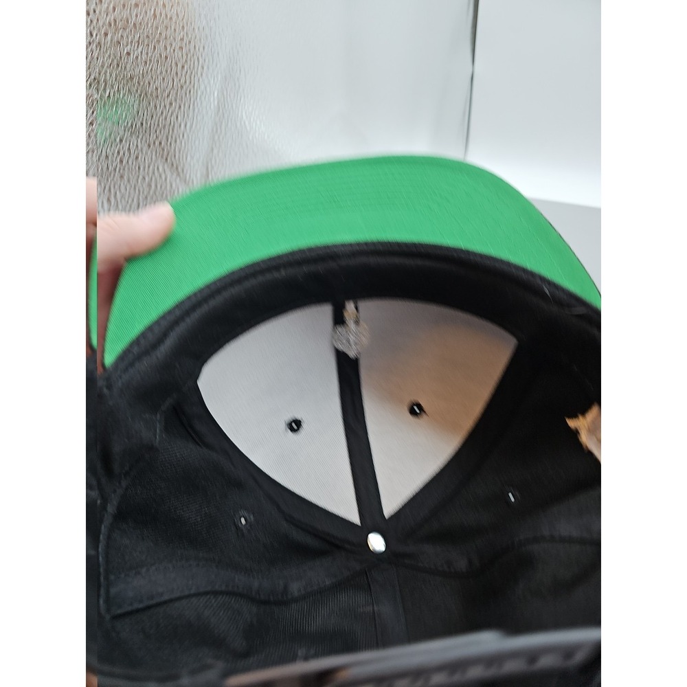 Yave Tequila Cap Hat Black Adjustable Snap Back‎ Mesh Back Trucker Wool Blend - Picture 4 of 6